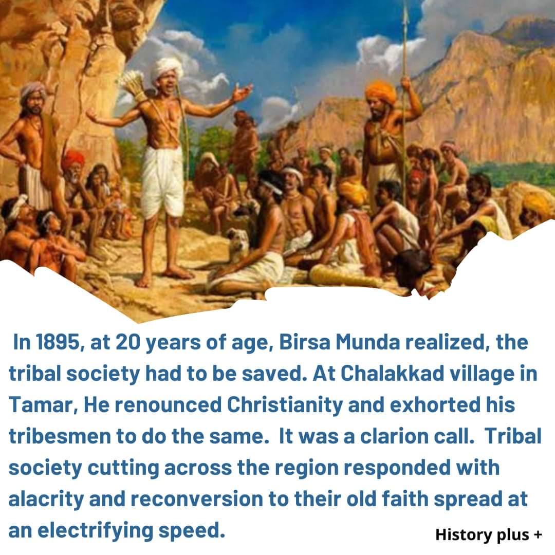 historyplusIN's tweet photo. #BirsaMundaKiJai https://t.co/YRi9G065Ln