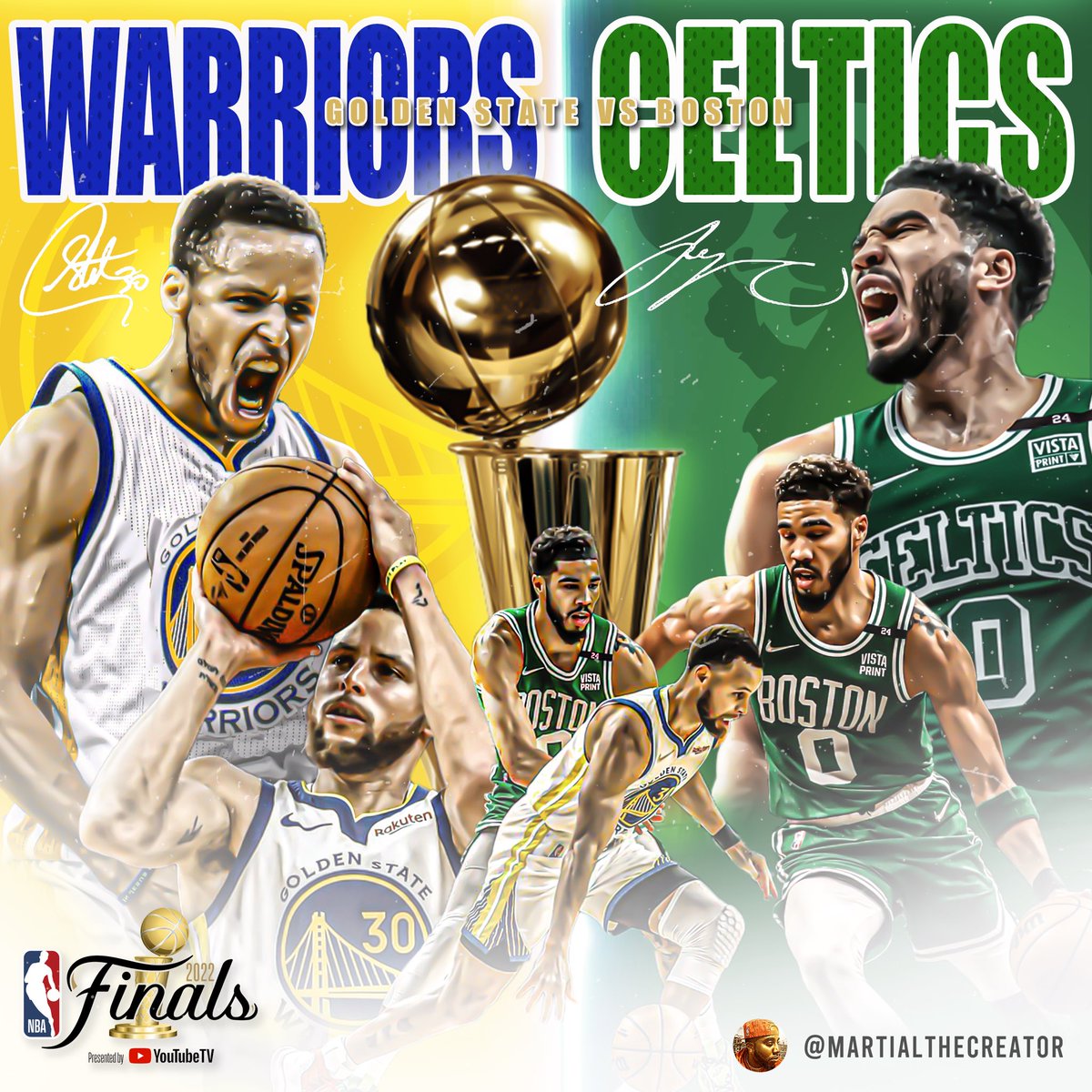 MTheCreator57's tweet photo. Great Win.. 2 more to go!! 🍀🏀🏆 #BleedGreen #NBAFinals https://t.co/ImAElm56Wf