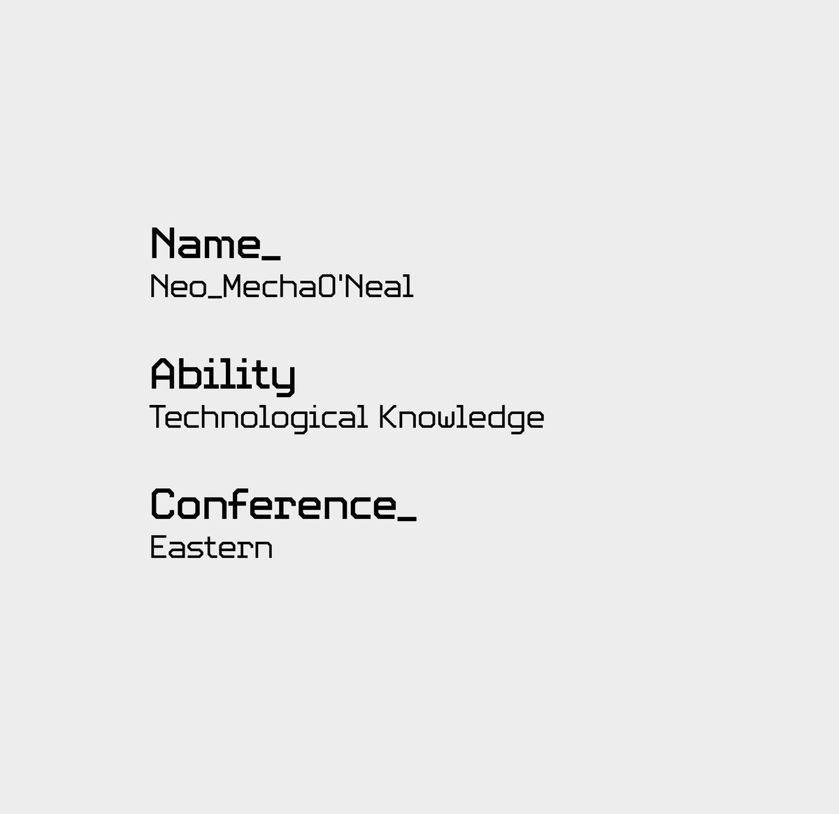 Neo_MechaO’Neal
Check the whole NFT collection of NeoBallers at the profile link (or stories).
#nft #nftcommunity #nftartist #nftcollection #nftnews #nftproject #nftcreator #nfts #nftart #ethereum #crypto #bitcoin   #cryptocurrency  #opensea #mintable #mint #nba #nbafinals