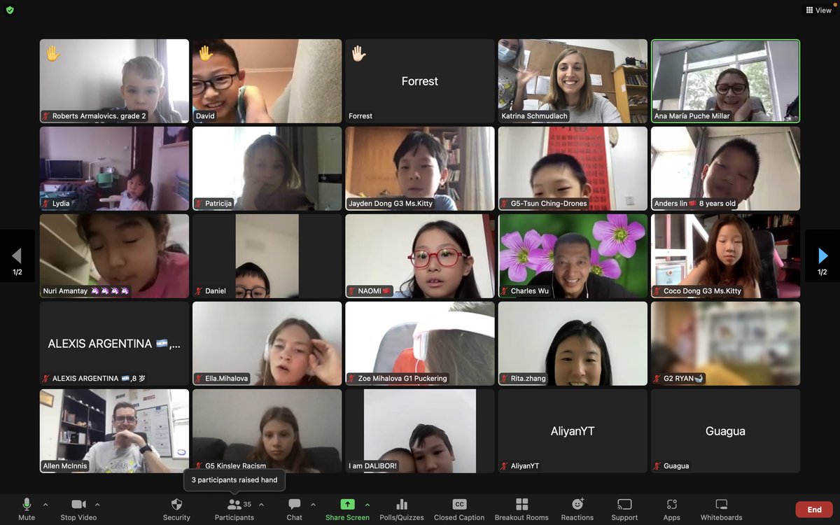 #PYPX session 1 complete! These students did an amazing job sharing their learning with their audiences online! #myCISB. Two more sessions to go!