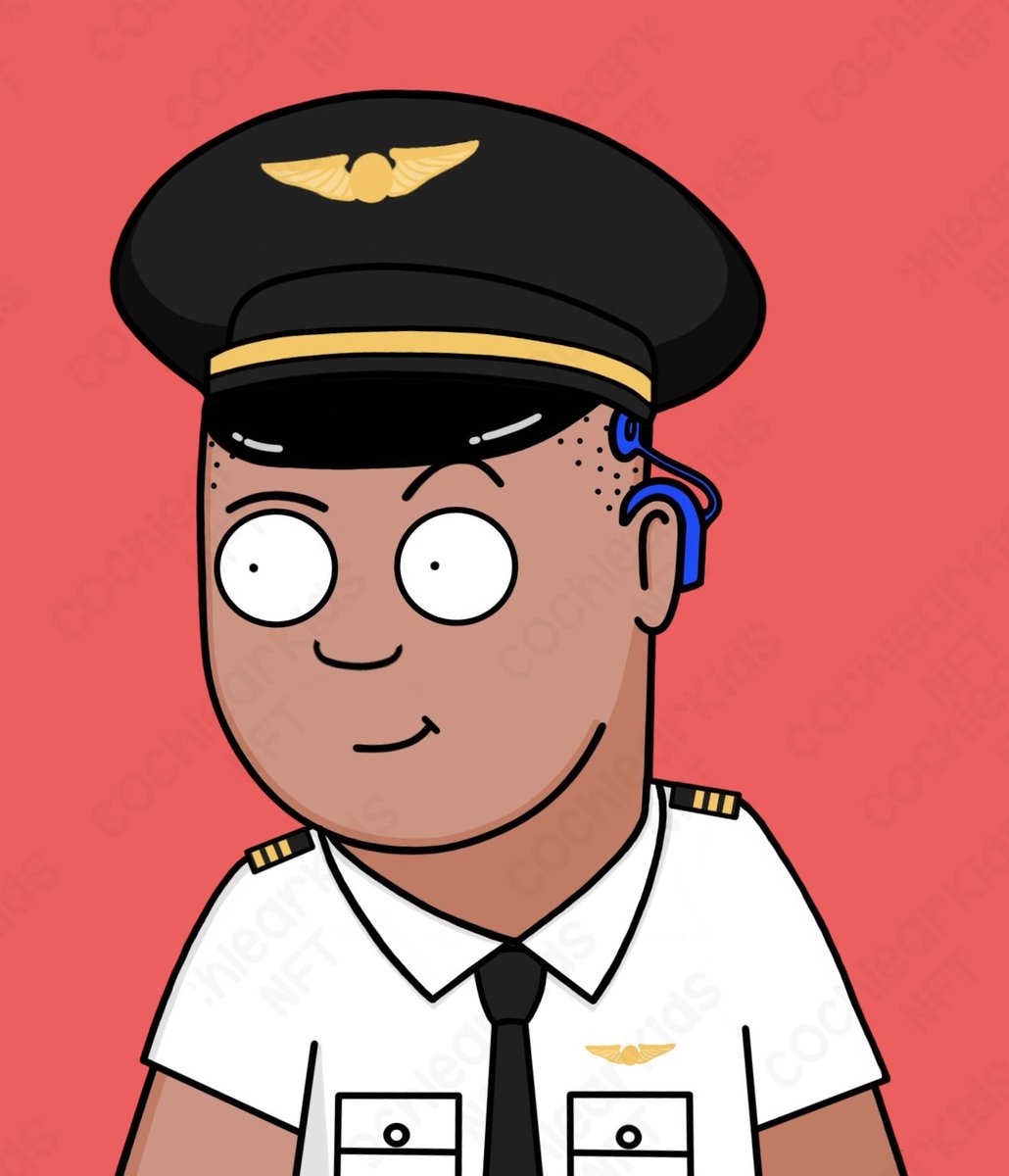 CochlearKidsNFT's tweet photo. Did you ever dream of flying the friendly skies for a living? Being a pilot would be so cool! ✈️🌎

#cochlear #cochlearimplant #Pilot #NFTProject #NFTartwork #nftart https://t.co/WU8Jb03Pzs