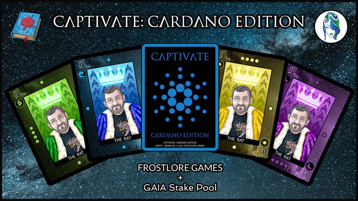 GAIAstakepool's tweet photo. @CardanoStiftung TY! GAIA Stake Pool &amp; other active members of @CardanoCnbg are supporting reforestation + permaculture in Madagascar via @TetikasaAla 

We're also working on a sustainable #Cardano themed cardgame - Captivate: Cardano Edition will be in Catalyst Fund9!

https://t.co/geGq6TK7n8 https://t.co/zpXfKiXyVE