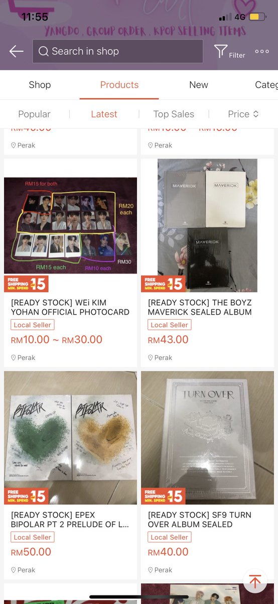 P1NKCART's tweet photo. [HELP RT] Hii everyone! we have updated our clearance sales at our shopee platform! please have a look and share to your friend too! The purpose of this clearance sales are to collect money to refund our buyers bcuz we got scammed by kr seller. We hope everyone can help us 🙏🏻😊 https://t.co/GUXIpwdXDU