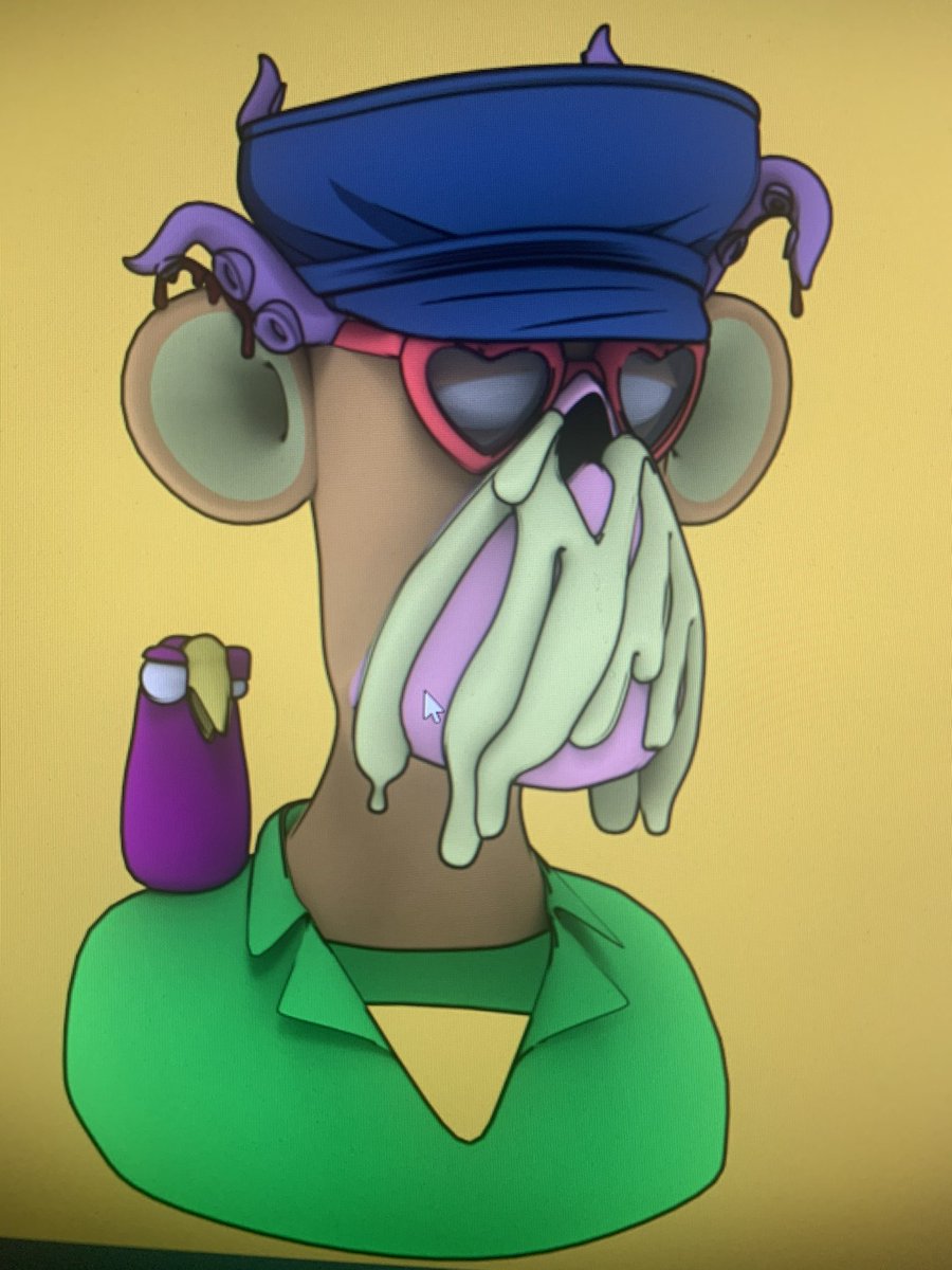 This is almost ready. If you’re interested in wearing your PFP. DM me, we are taking just 2 more clients at our lowest price we will ever have. Our artists are top notch. If you’re not an INFLUENCER it might not be worth it to you. <a href="/theanarsaba/">theanar</a>  #NFT #MAYC #Wearable #NFTNYC2022