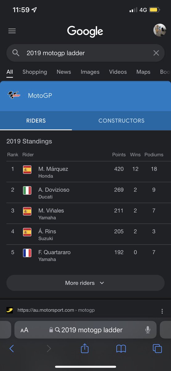 EMUDKING's tweet photo. @Andre__Sinaga__ @MotoGP @FabioQ20 @marcmarquez93 Here is a little reminder guys 2017-2020 https://t.co/9p39tBFZAD