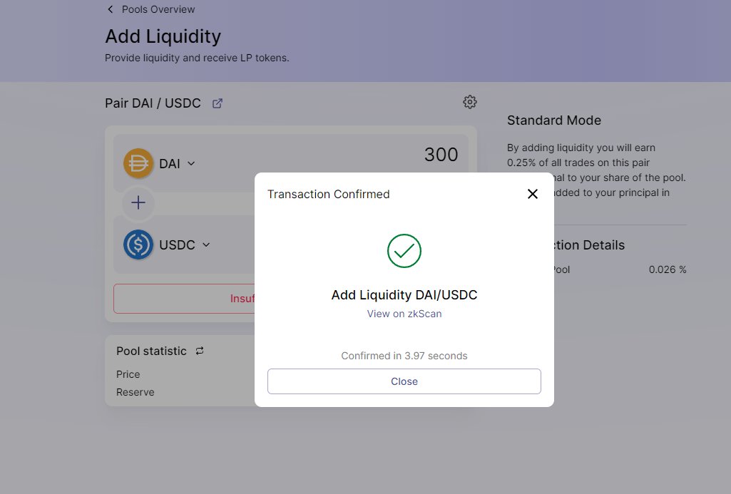 isai_nikolas's tweet photo. The testnet passed, no problems arose. Everything works very fast and well.
Join discord: https://t.co/h7g8hRsYr3   #L222 #zkSync #Layer2 #ZKRollup #testnet #Ethereum #DeFi https://t.co/fzRejlZuK9