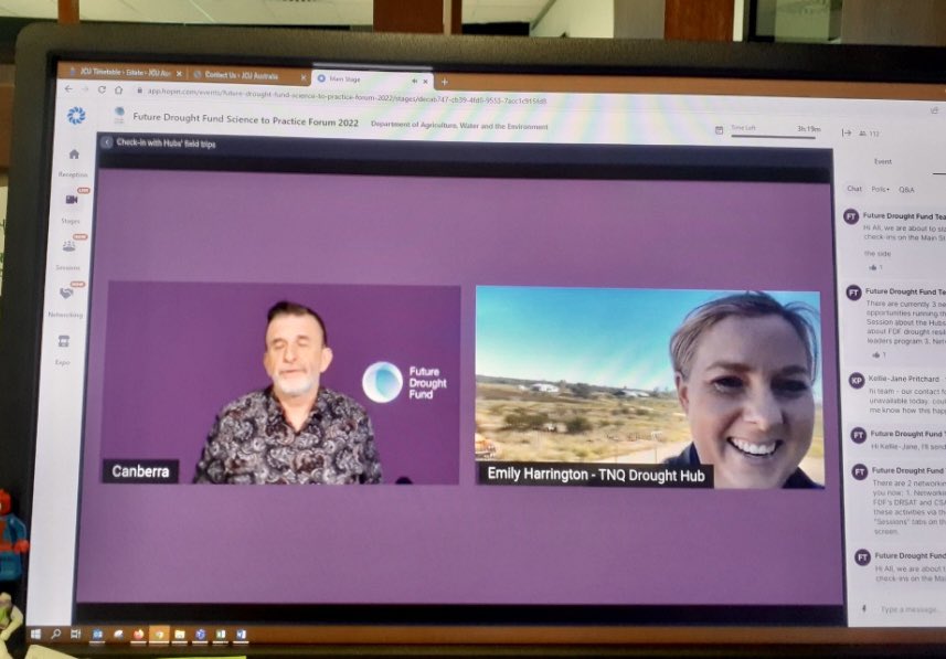 TNQDroughtHub's tweet photo. And that’s a wrap with our hub check in for the #futuredroughtfund #sciencetopractice forum in Richmond. https://t.co/9I6GWOgMTv