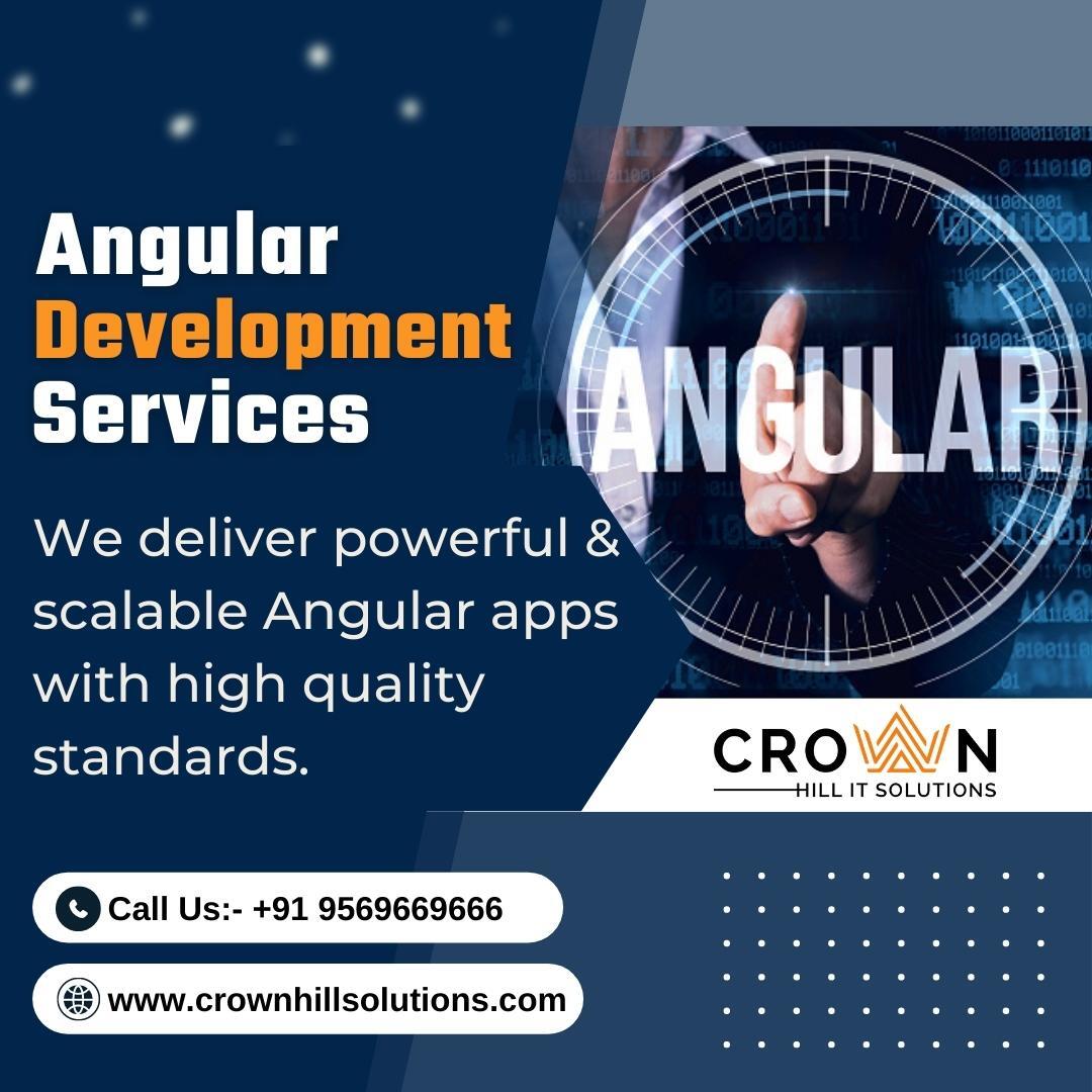 crownhillsol's tweet image. #CrownHillITSolutions provides #angularwebdevelopment services at a very affordable price and doesn't also hinder the quality of the content.