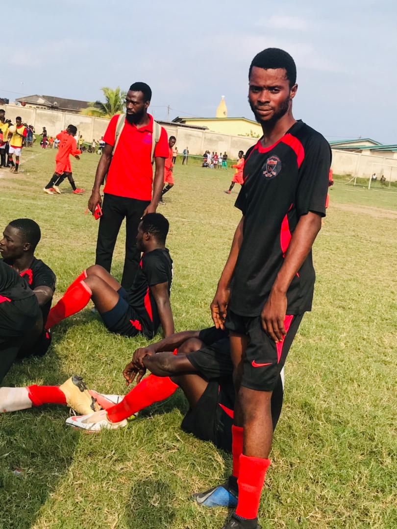 AbuesiFc's tweet photo. Assist providers for yesterday's game against Great Apanta Proud United. SHADRACH KONDUAH provided the 1st assist before goalkeeper Duah also gave a long pass which fell to the forward for the 2nd goal.

#THEYOUNGSHALLGROW
#BESTAMONGEQUALS. https://t.co/sTA22XjqYf