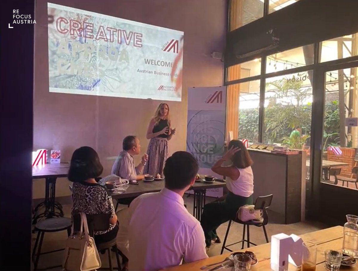 ReFocus Austria🔍🇦🇹: 
On 2 June 2022, ADVANTAGE AUSTRIA Philippines successfully launched its first physical Austrian Business Circle Event, a get-together and networking event for AT-PH business community!
#surprisinglyingenious #realAustria #AustriaInPHL