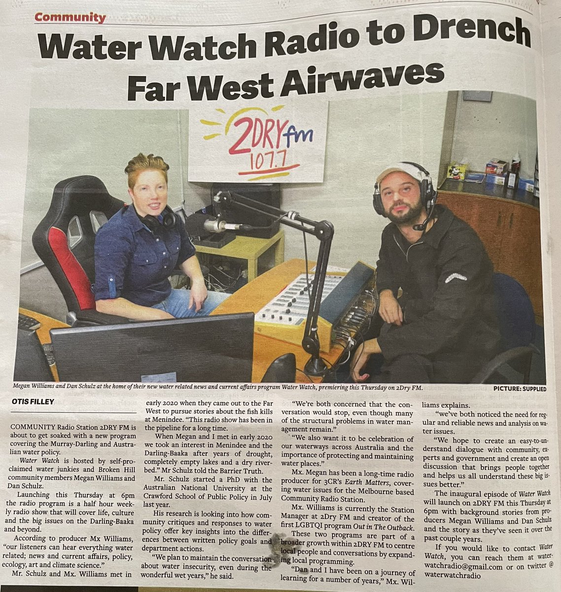 Water Watch Radio tweet media