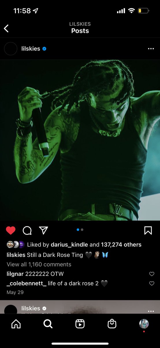 Dirty8Baby's tweet photo. My favorite album of all time is getting a sequel🔥 thank you @LilSkies https://t.co/RLmZeVn6Q3