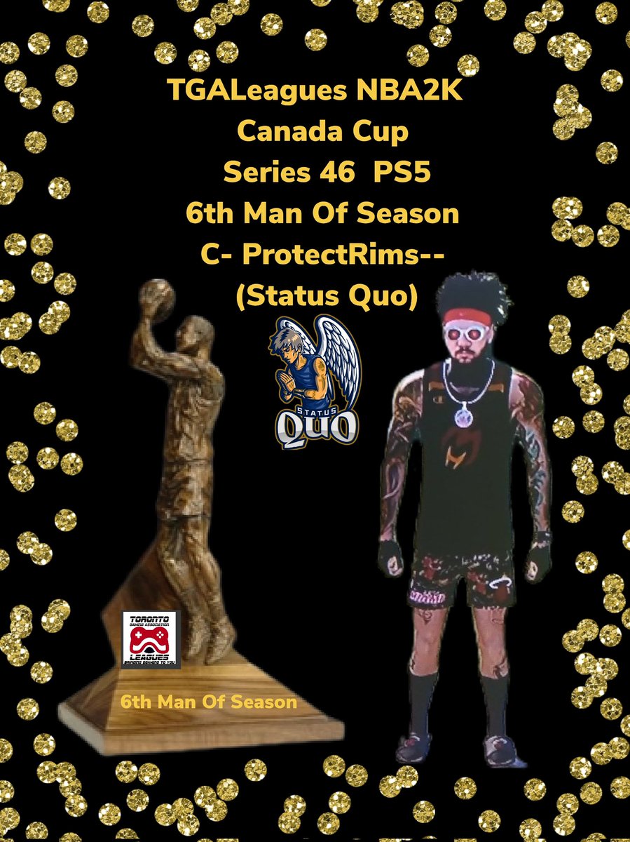 LeaguesTga's tweet image. TGALeagues NBA2K Canada Cup Series 46 PS5 6th Man Of Season
C- ProtectRims-- (Status Quo) CONGRATS GREAT SEASON!!! #TGALeagues #CANADACUP #NBA2K #SERIES46 #PS5 #5V5PROAM @LeaguesTGA