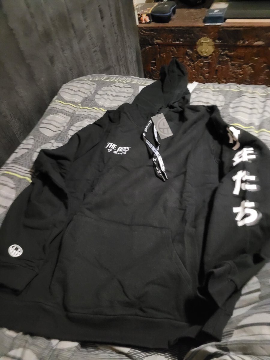 Prydeey1's tweet photo. Just got my The Boys Hoodie. Big shoutout to @yeptheboys &amp; @sauceddie this awesome designed hoodie coming in perfect time for Australian winter. Absolutely love it. https://t.co/rsxSDhjRDj