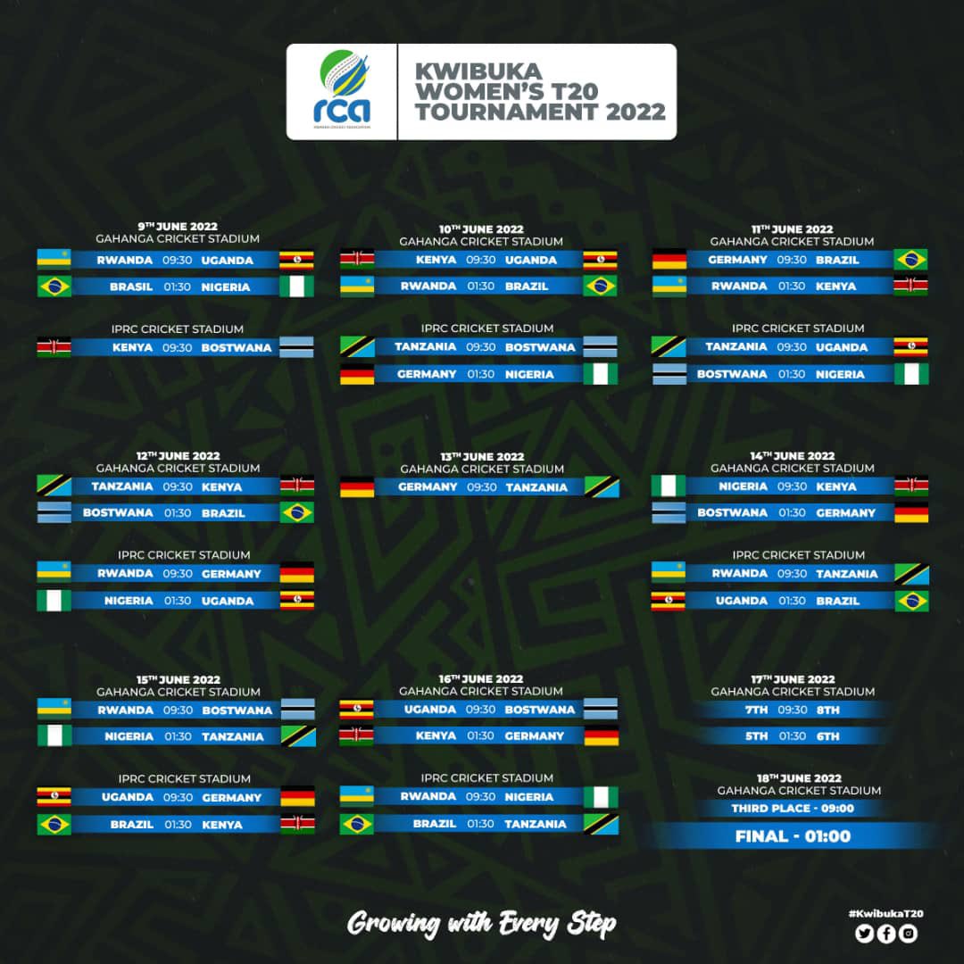 Day 1: Kwibuka Women's T20 Tournament 2022. 

Match 1: Victoria Pearls v Rwanda. 

Time: 10:30 EAT 

Action live on <a href="/WomensCricZone/">Women’s CricZone</a> YouTube channel. 

#WeAreVictoriaPearls