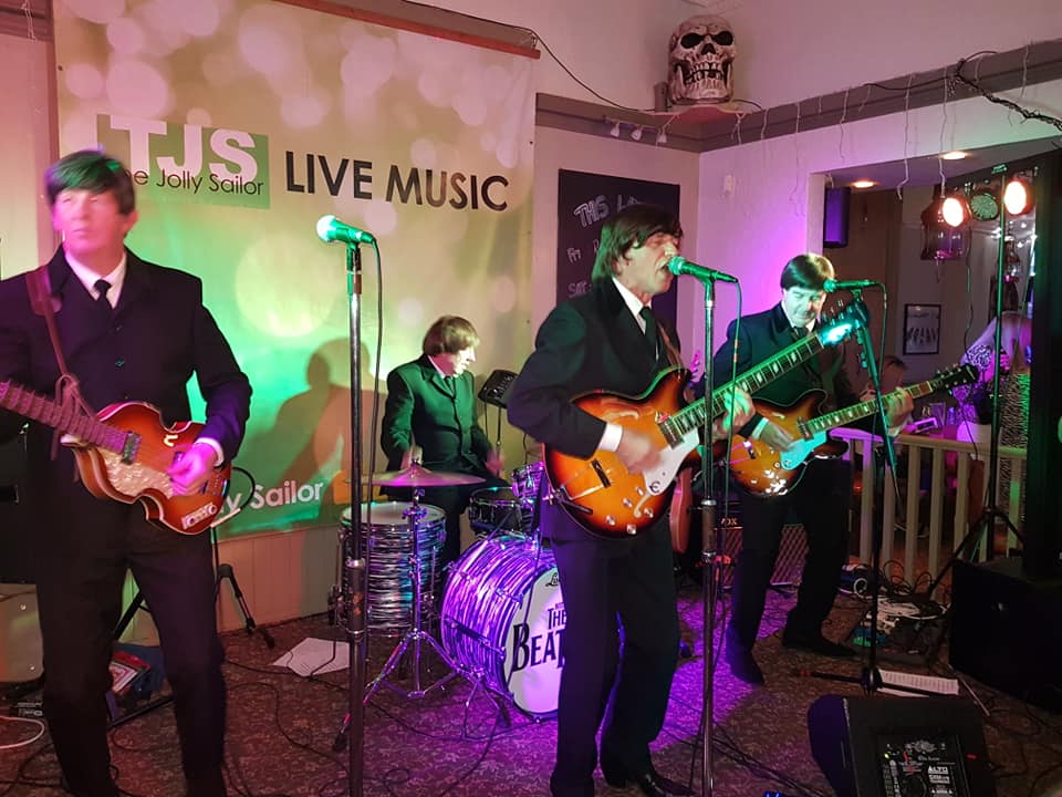 We can't wait for With The Beatles to get back on our stage next month! Save the date- Saturday 2nd July, 8pm. #livemusic #whatsonportsmouth