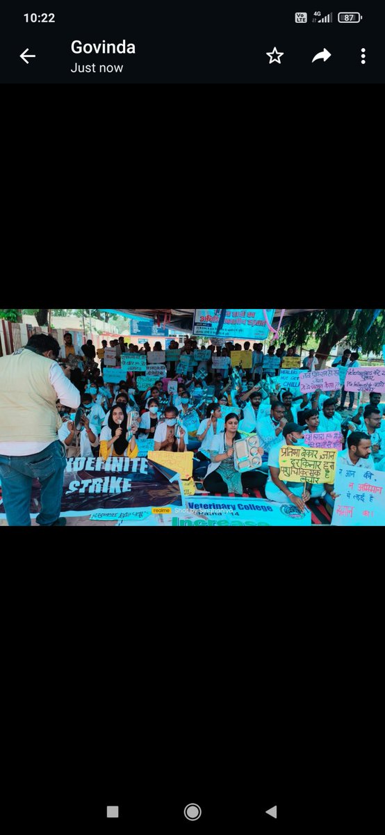 #IncreaseInternshipAllowance 
#BVC_On_Strike
#IncreasePgFellowship
<a href="/Nitishkumar/">Nitish Kumar</a>

<a href="/saravanakr_n/">N Saravana Kumar IAS</a>

<a href="/tarkishorepd/">Tarkishore Prasad</a>

<a href="/ZeeBiharNews/">Zee Bihar Jharkhand</a>

<a href="/presidentVCI/">Dr. Umesh C Sharma</a>

<a href="/nitishkrishna8/">Dr Nitish Bharadwaj</a>

@AnimalBihar

<a href="/PRupala/">Parshottam Rupala</a>

<a href="/drsanjeevbalyan/">Dr. Sanjeev Balyan</a>

<a href="/min_fahd/">Ministry of Fisheries, Animal Husbandry & Dairying</a>

<a href="/CMOBihar1/">Additional District magistrate</a>