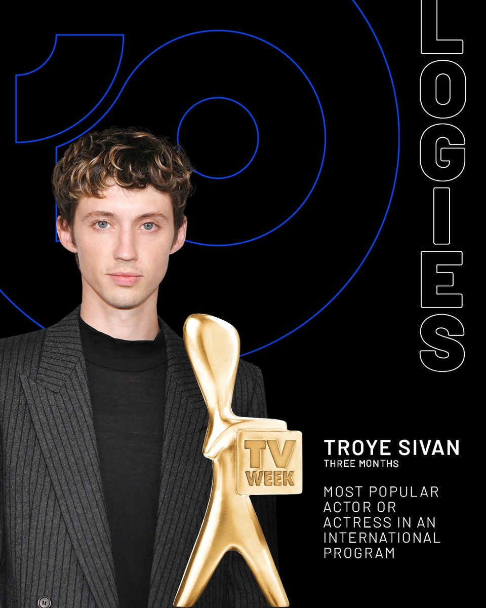 Channel10AU's tweet photo. It's time to get your votes in for Troye Sivan for Most Popular Actor in an International Program at the 2022 Logie Awards!

https://t.co/ZWLoZffRfN https://t.co/312jPL46CZ