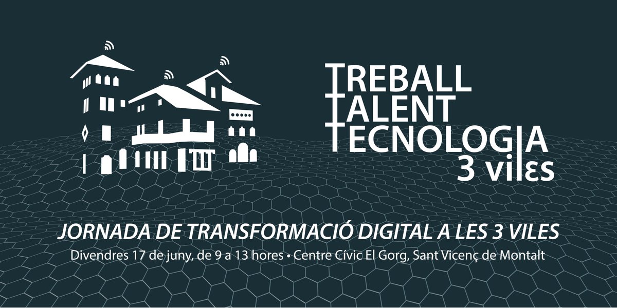 FAGEM_empresa's tweet photo. #Les3Viles organitzen una jornada de sensibilització en transformació digital💡Acompanya’ns i comença a millorar les competències digitals de la teva empresa. #TreballTalentTecnologia #TTTLes3Viles 

👉https://t.co/oC42sx0E7i https://t.co/oJbLgakVuR