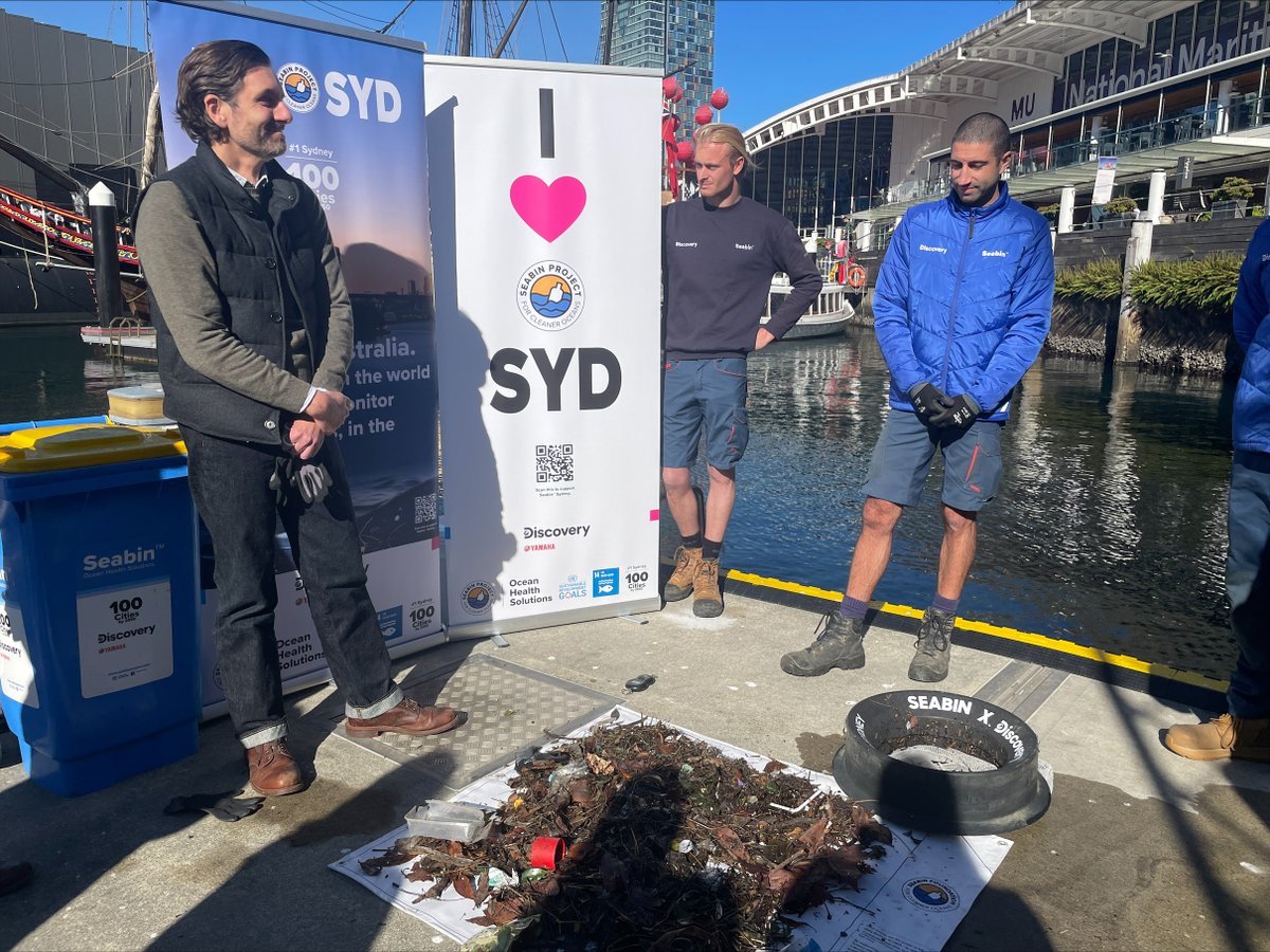 Yesterday, for World Oceans Day, some of our colleagues in Sydney had the pleasure of spending the morning with the <a href="/Seabin_project/">Seabin™</a> team. 

Learning more about the Seabin unit &amp; seeing the process of emptying the collected contents, the informative morning was enjoyed by all!