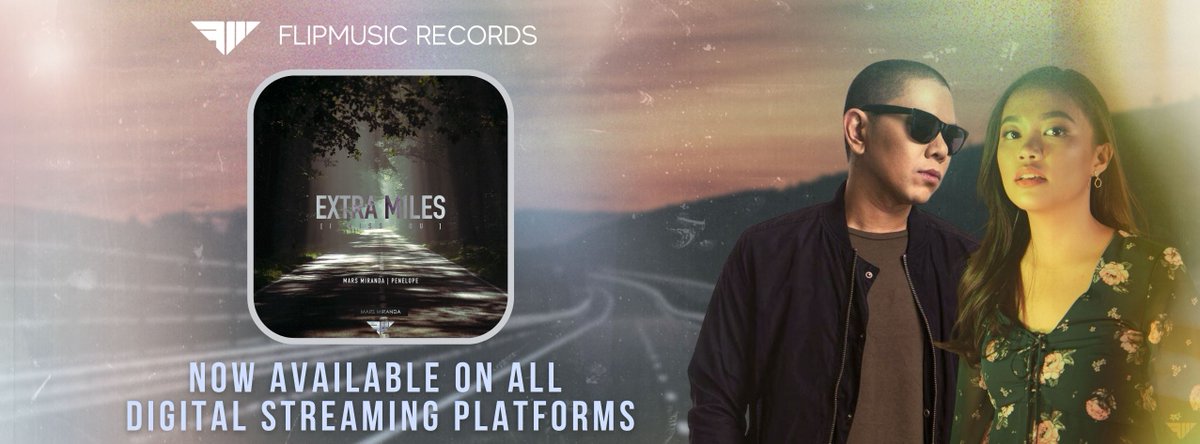 Always do the #ExtraMiles for love! 💗

⚡OUT NOW⚡
Extra Miles (I Miss You) by <a href="/marsmiranda/">Mars Miranda</a> and @penmedrano 

Watch the Official Lyric Video here:
👉youtu.be/fu2ROJaKDy0
Stream it here:
👉ingrv.es/extra-miles-i-…

#ExtraMiles #MarsMiranda #Penelope #FlipMusicPH #SupportOPM
