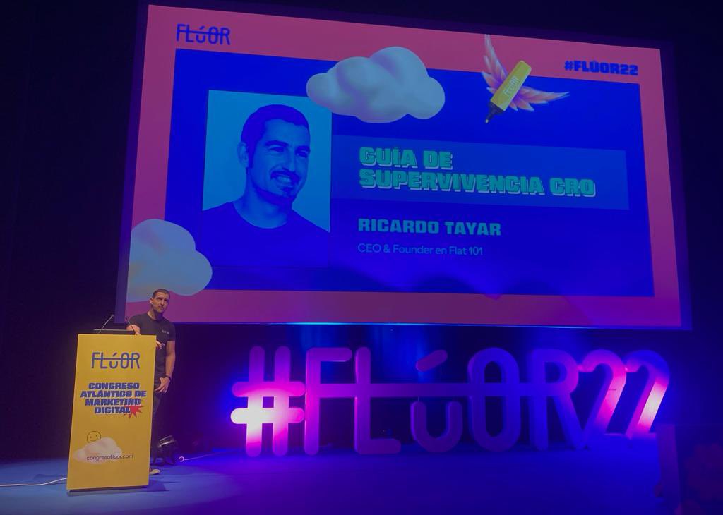 No surrender: Guía de supervivencia #CRO  (Conversion Rate Optimitation) 
Una metodología enfocada en mejorar el rendimiento del producto/ servicio #digital a través de un ciclo de trabajo. 
vía <a href="/rtayar/">Ricardo Tayar</a> CEO <a href="/flat1011/">flat101</a> #MarketingDigital 
cc <a href="/congresofluor/">Congreso FLÚOR</a> <a href="/P_OsoRiodieGueZ/">Pablo Osorio 🏉🛵</a> <a href="/RezaXose/">Xosé Luis Reza</a>