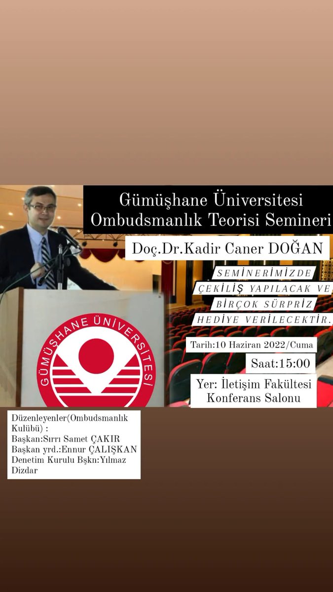 #ombudsmanlık Teorisi Semineri