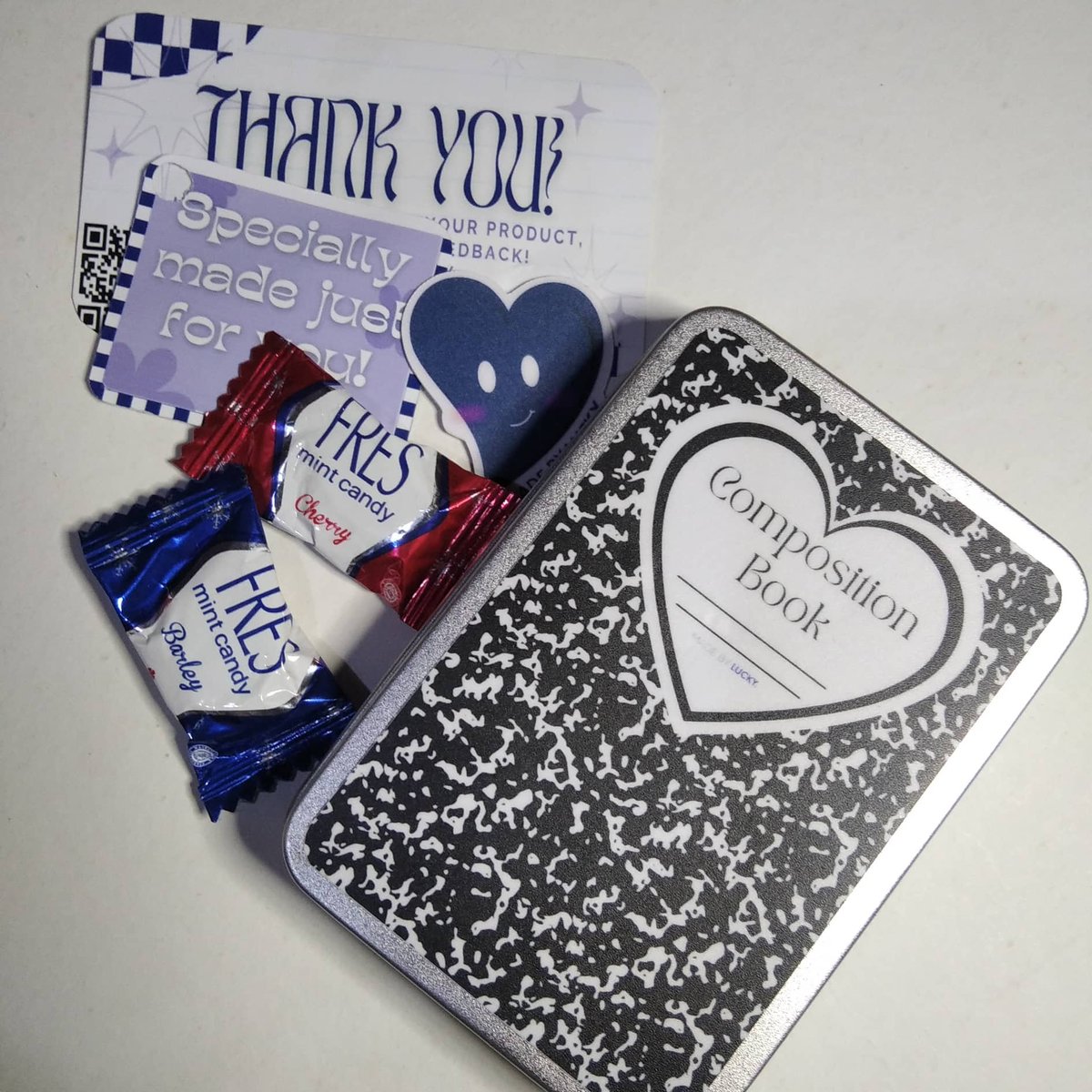 2914BASKET's tweet photo. 🎱 #2914mails

pretty tin case omg. thank you so much, @madebylucky, for packing it well! thanks din po sa freebies hehe. 'til our next transaction! 🤍

#madebylucky https://t.co/6nLQtk30pI