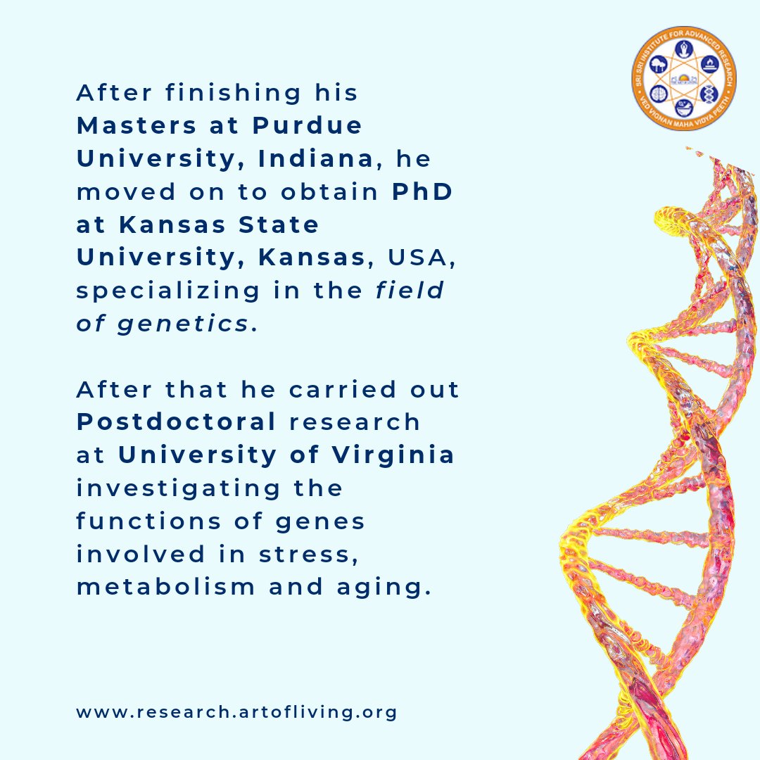 aolresearch's tweet photo. #TeamSSIAR
Meet the team member of SSIAR,
Dr Vinod Mony. He is currently setting up and running the genomics core laboratory.
#SSIAR #Genomics #MolecularBiology #Scientist #Research #GAKS https://t.co/bpMkzdQXFJ