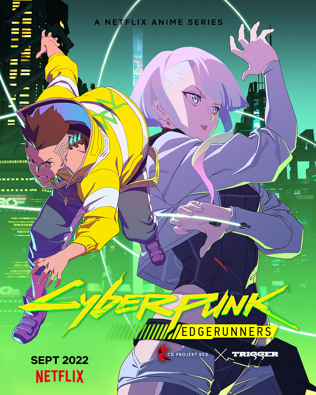 Cyberpunk Edgerunners Anime, Lucy and David