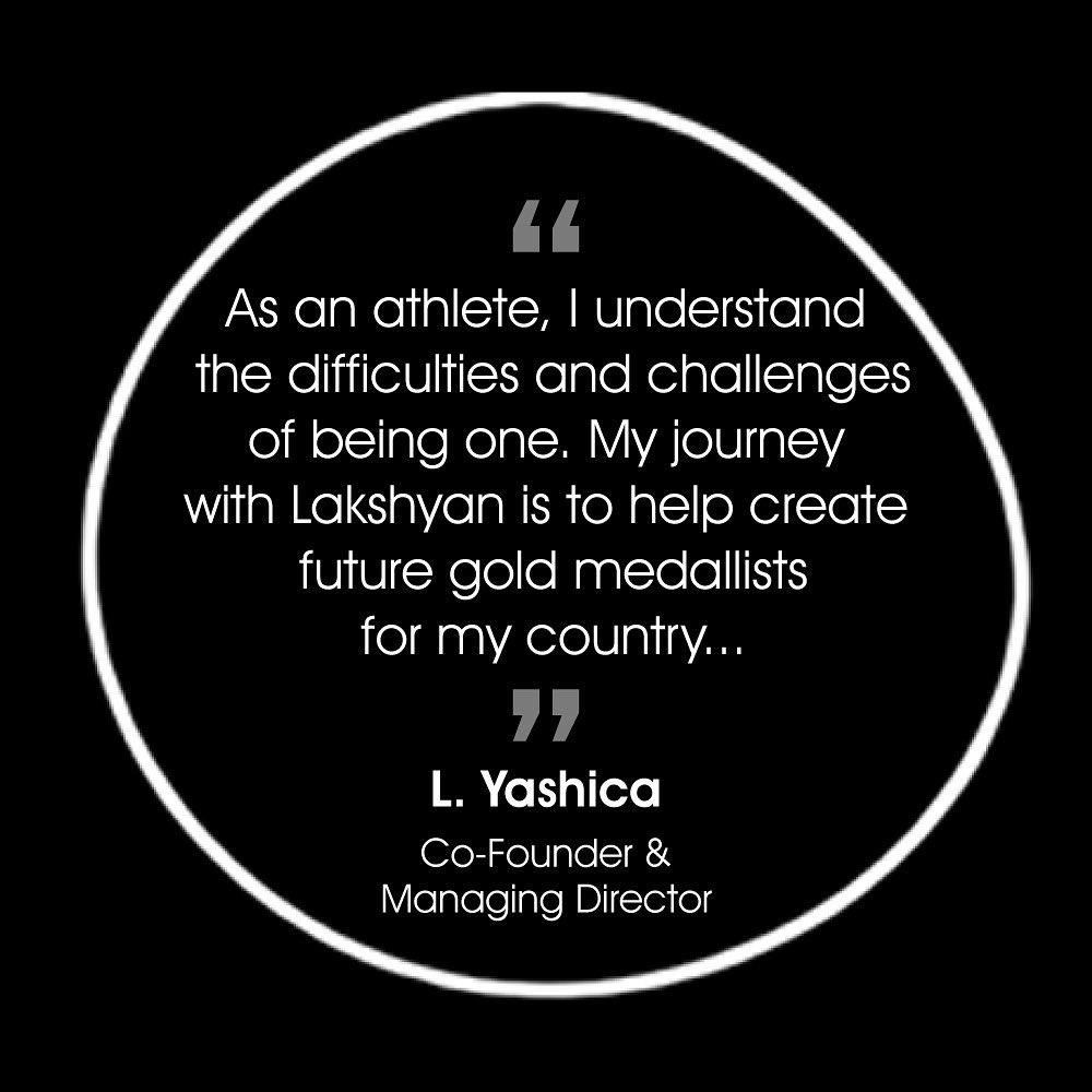 Meet our Co-Founder &amp; Managing Director, L. Yashica, a champion basketballer on a mission to
make a difference in the sports culture of the country. Lakshyan Academy of Sports is a manifestation of this
dream.
#LakshyanAcademyofSports #EveryonelsAWinner