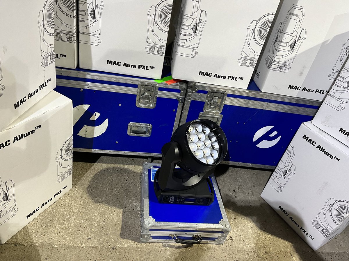 Hows about that then, Boom… <a href="/Martin_Global/">Martin Professional</a>  mac aura pxl now in stock, what a seriously cool fixture!