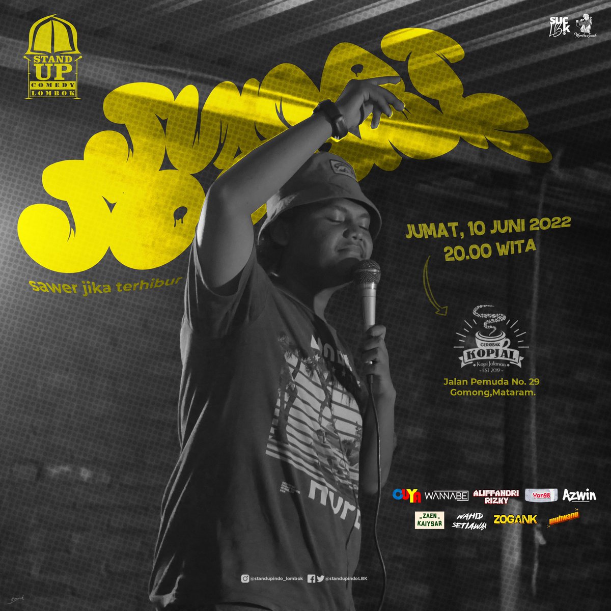 #JumatJogank besok Jumat malem.