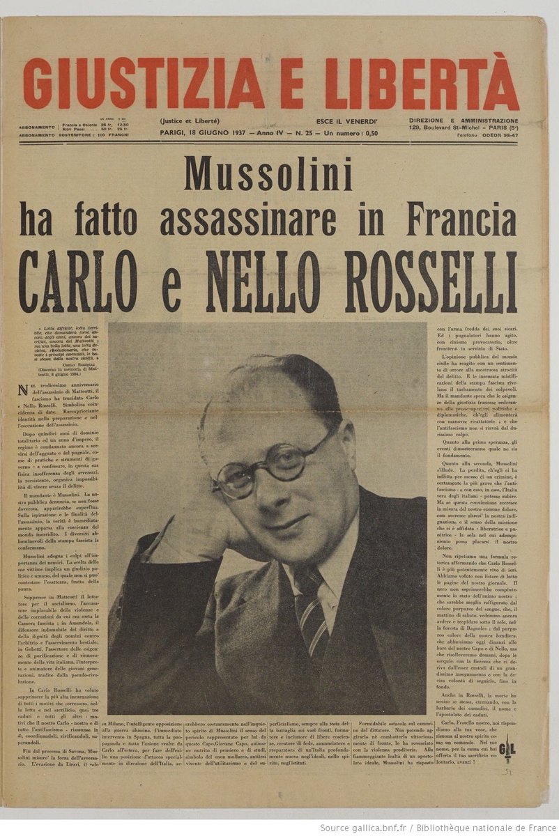 EnricoLetta's tweet photo. Martiri di #LibertaeGiustizia. Il #9giugno di 85 anni fa. https://t.co/M9zLVvcX0u