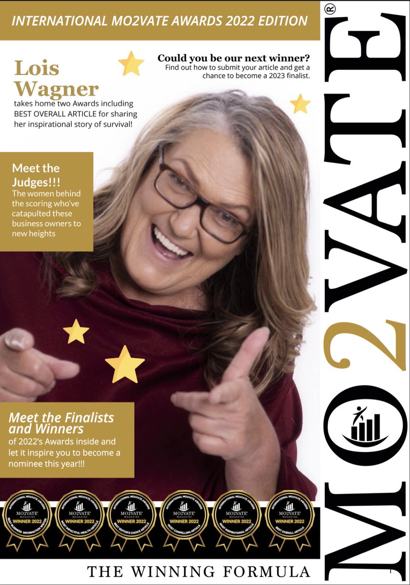 mo2vatemedia's tweet photo. Our Awards edition was a big hit with nominees, finalists and winners! If you’d like to be in with a chance of winning a prestigious INTERNATIONAL MO2VATE MAGAZINE AWARD, we’re looking for #submissions from business owners! Get in touch https://t.co/h2tWsObNUm https://t.co/Uni1i8AbGt