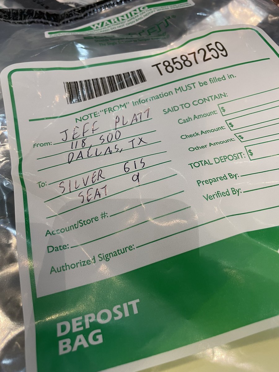 jeffplatt's tweet photo. Found the bag and we will see you tomorrow https://t.co/9Ph2LJUm61