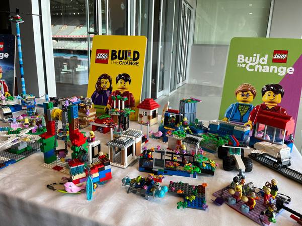 LEGO Policy on Twitter: "Last Thursday, we held our 'Build the Change' thematic building activity @SustainVic ResourceSmartSchool Awards. Students expressed ideas and solutions for their environment through building. Thank you