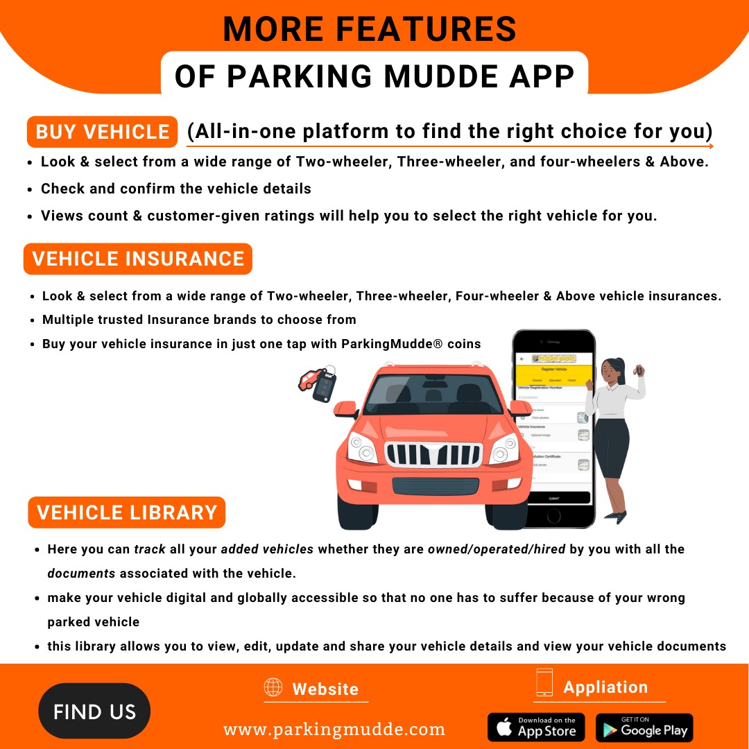 MuddeParking's tweet photo. https://t.co/6DqqRIflY2 
And Install Our App "parkingmudde".
App link Android - https://t.co/EAYJ0eDxIf...
App link for IOS - https://t.co/Q548JHnf0W
@RNTata2000
 
@narendramodi
 
@PMOIndia

@reliancegroup
 
@gautam_adani

#carbuying #carsales #carsforsale  #cardeals  #cardeals https://t.co/Qqr2aFVHNB