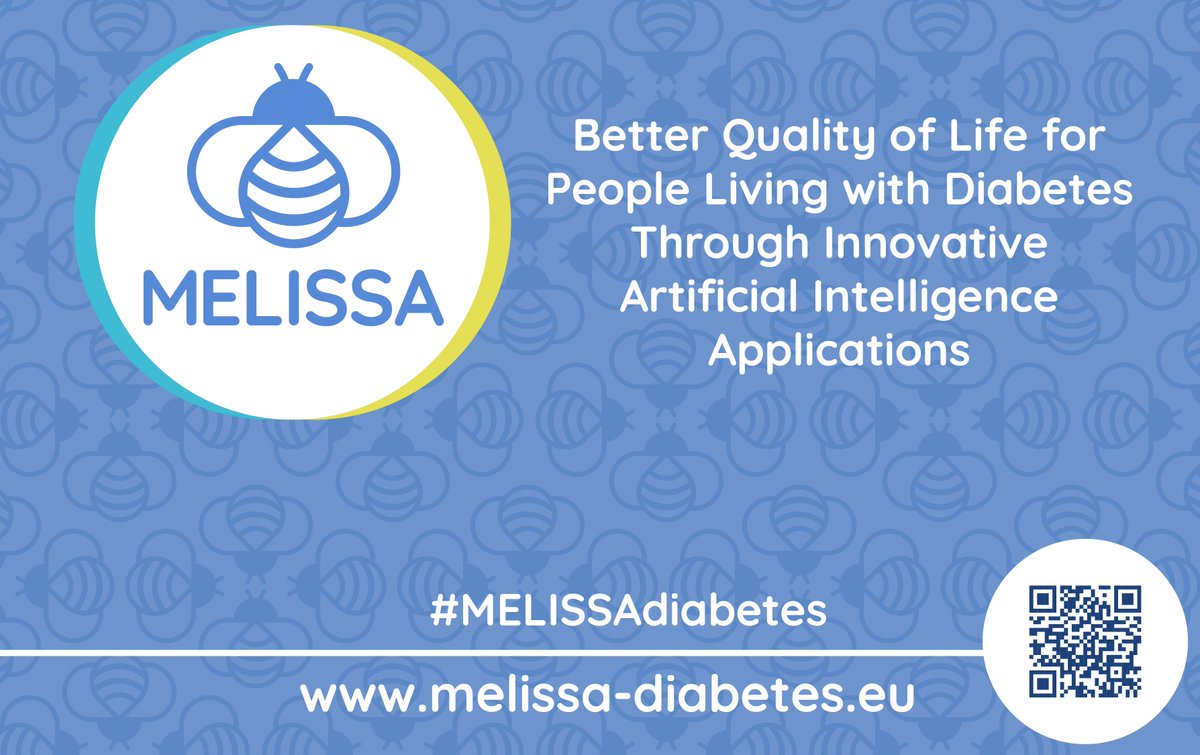 🚀MELISSA has just launched! Today, the 12 consortium partners officially kick off the new EU research project aiming at better quality of life for people living with #diabetes on #insulin through innovative #ArtificialIntelligence applications: melissa-diabetes.eu @HorizonEU