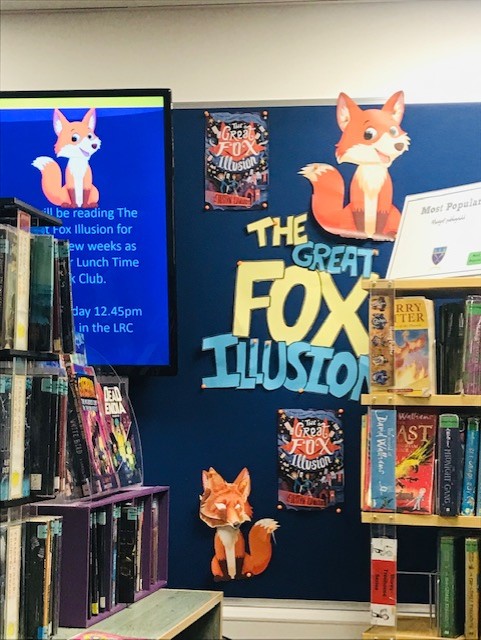 Bolhs_lrc's tweet photo. We're currently really enjoying The Great Fox Illusion.  It's great for age 7+ @WalkerBooksUK @readingagency @justynedwards https://t.co/KXzKqCF0Pz