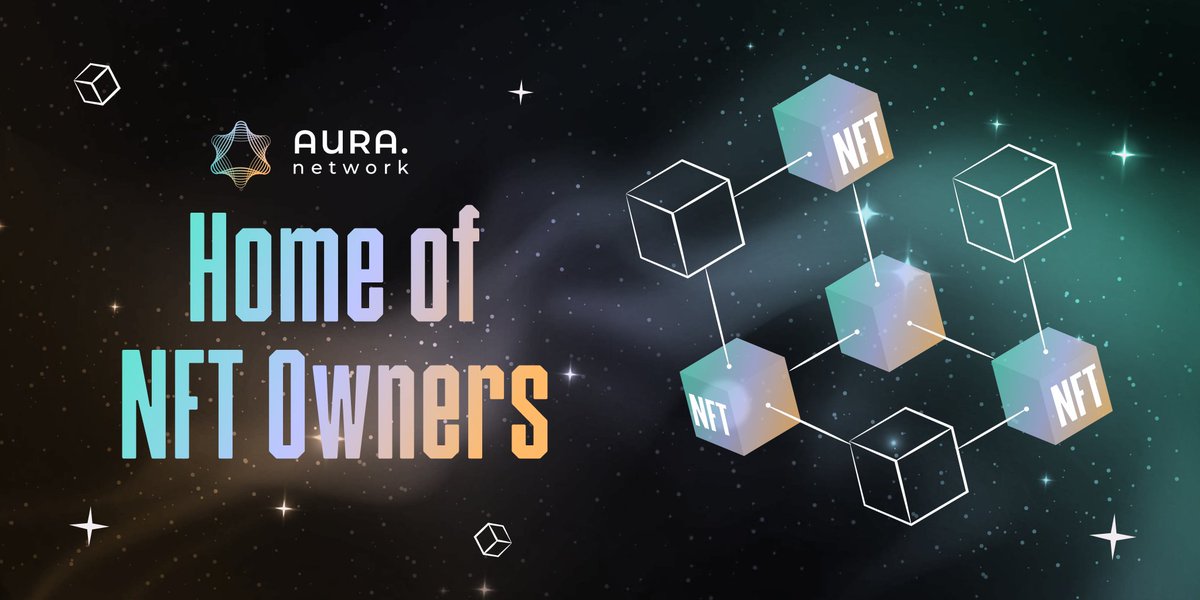Knock, knock! Aura is here to conquer the #NFTverse with you! 

Home of #NFT Owners 🪐
🔨 Minting NFTs in great bulk 
➿ Interchain #NFTs Swapping 
🙋‍♂️ Both newcomers and crypto-natives welcomed

If you see this, you better join us: aura.network
#AuraNetwork #Metaverse