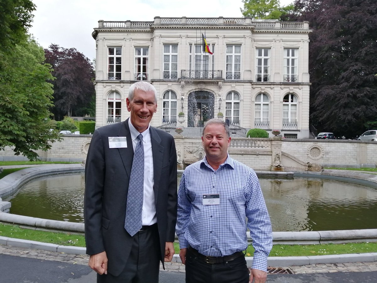 IEBA Annual Conference formal dinner last night in Brussels