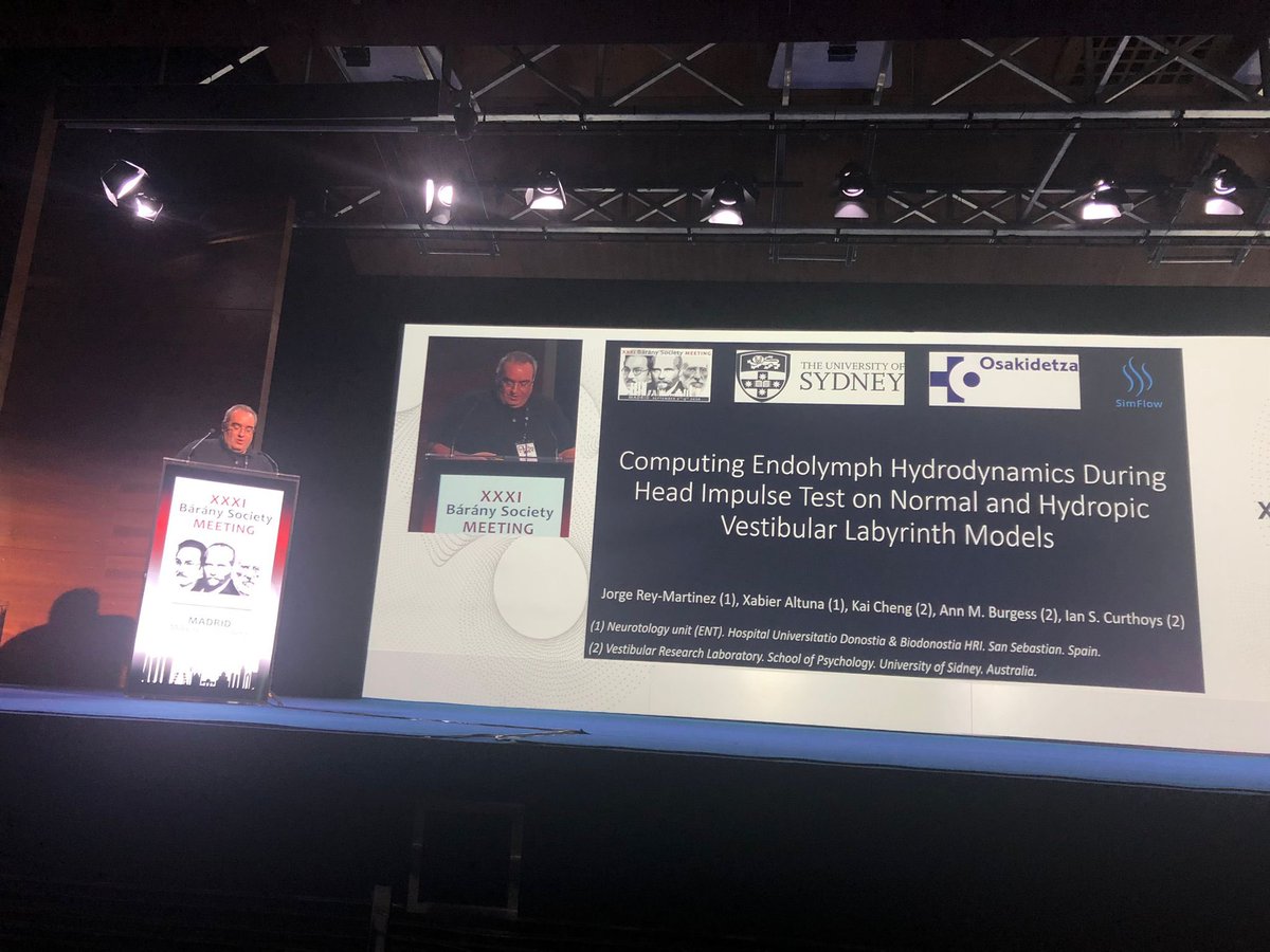 AudCal_app's tweet image. We want to thank to @SimFlow_CFD for their great support and contribution to our research about inner ear fluids thermo-hydrodynamics, recently presented in the mundial scientific meeting about vestibular science #barany2022. Thank you !!! 

youtu.be/SAoaIp0W6qk