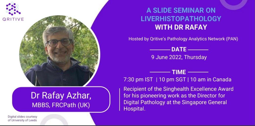 We are back with another webinar conducted by Dr Rafay Azhar on #liverhistopathology! The second session is taking place today at 10PM SGT (7.30PM IST). Register your interest @
eventbrite.sg/e/liver-lovers…