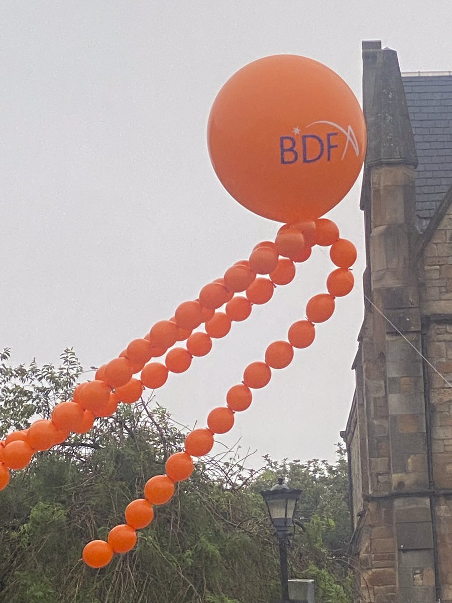 Good Morning from a wet n windy Glasgow on International Batten Disease Awareness Day 🧡 #battenday2022 #bdfa <a href="/BattenDiseaseuk/">BDFA</a> <a href="/njrchfoundation/">Nicole Rich</a> #Glasgow #battendisease
