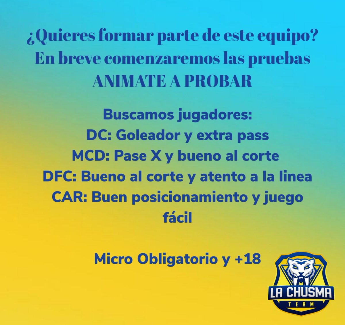 La Chusma Team (@team_chusma) on Twitter photo 