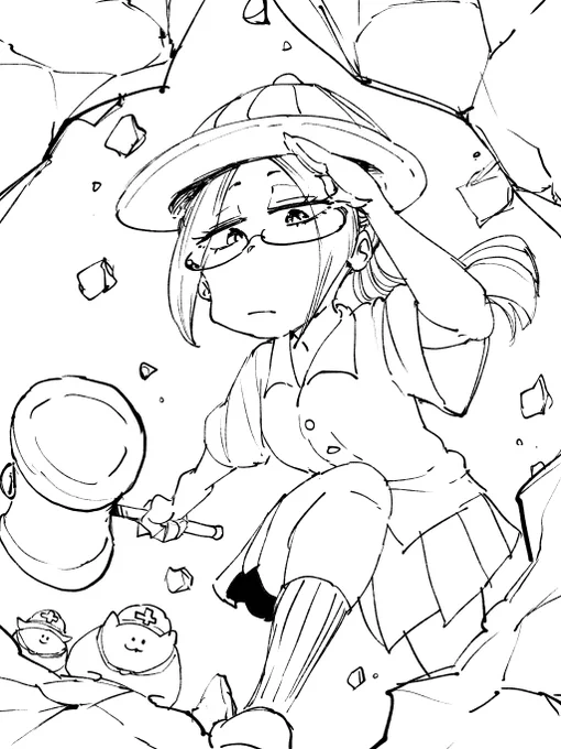 きょうの線画です🍣
気に入っています。 