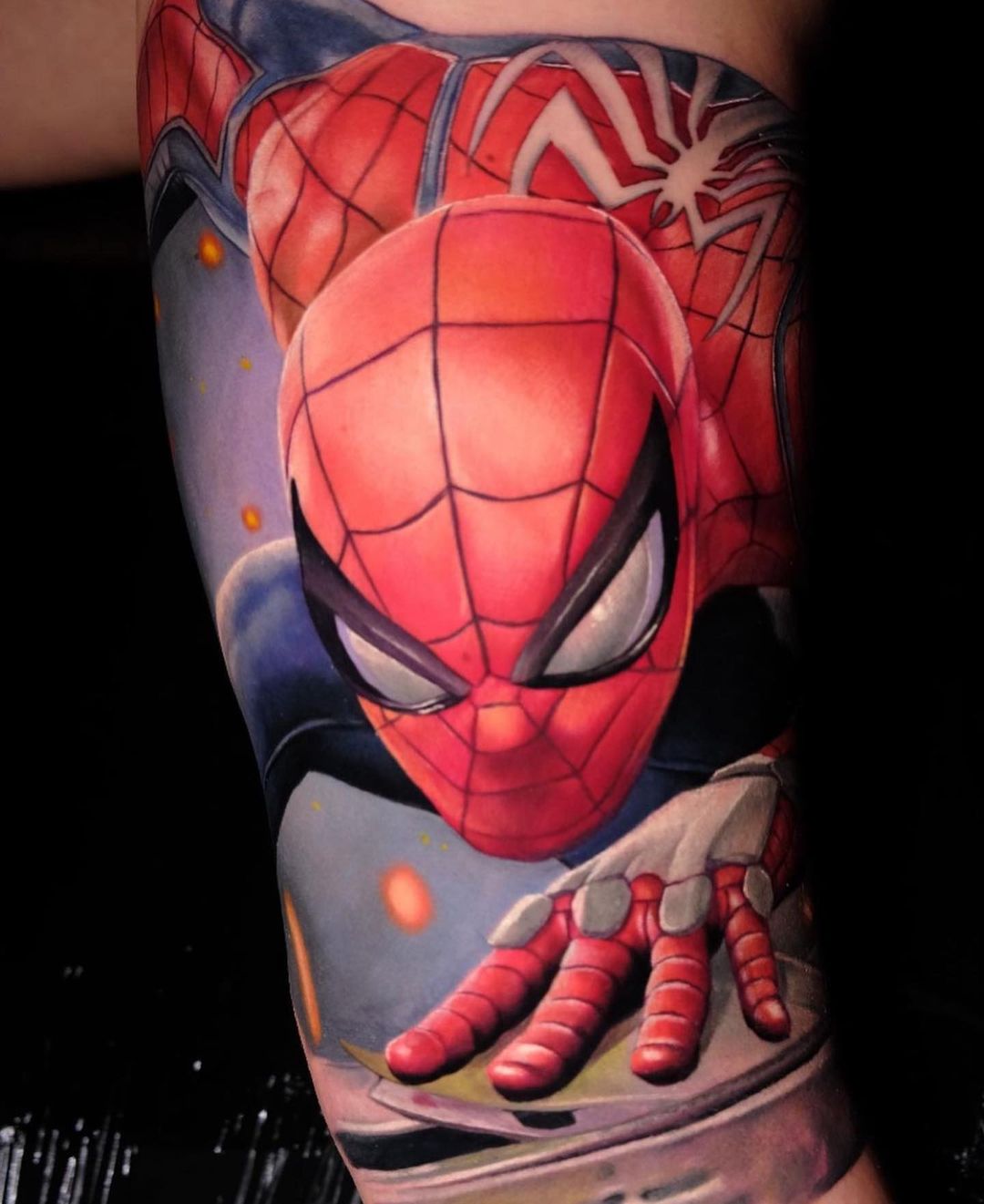 Fresh Spider-Man tattoo by Wyldish Bambino @ Bridge Street Tattoo, Chester.  : r/tattoos