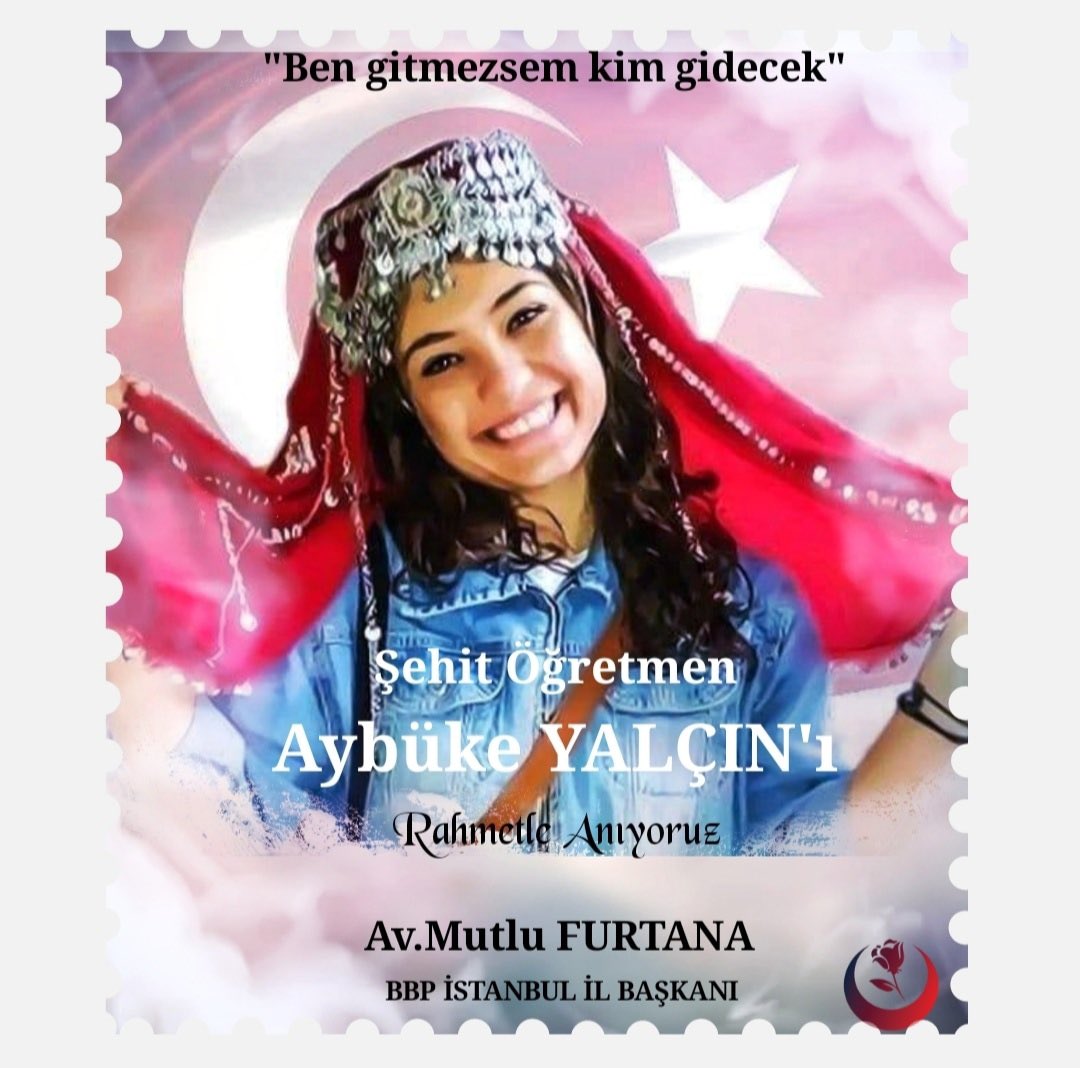 Terör örgütü pkk tarafından #şehit edilen öğretmenimiz Şenay Aybüke Yalçın'ı ve tüm şehitlerimizi rahmet ve saygı ile anıyorum.

"Bayrağın dalgalandığı her yer Vatan'dır". 
#AybükeYalçın 🇹🇷