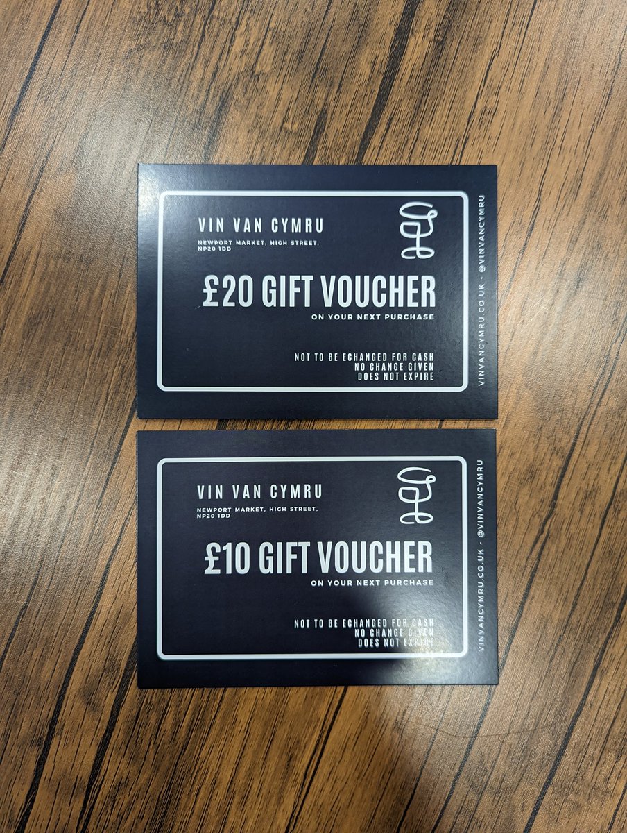 GIFT VOUCHERS NOW AVAILABLE FOR OUR NEWPORT WINE SHOP &amp; TASTING ROOM!

Pop in and treat a friend, colleague or family member to the gift of wine by purchasing one of our sexy new gift cards that NEVER EXPIRE!

Gift cards can also be posted if you're not in the area!

Iechyd da 🥂